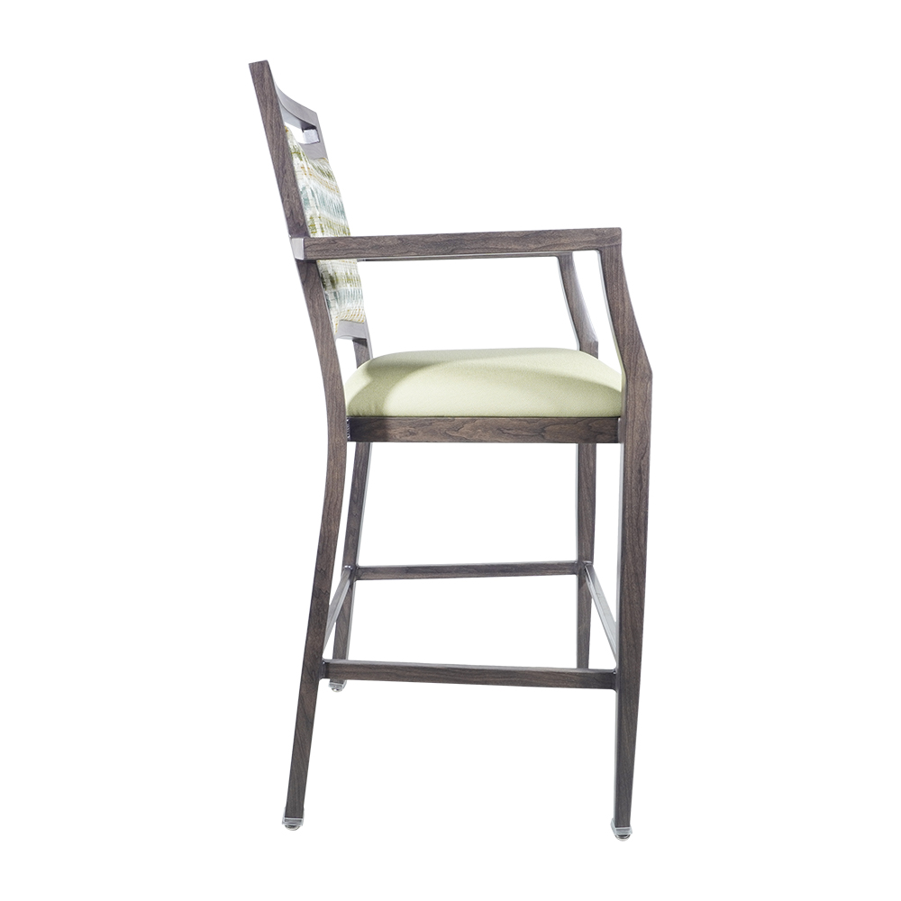 Bari Deco Arm Barstool - Image 4